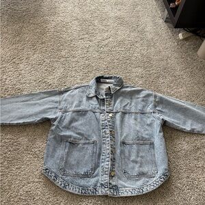 Zara Light Blue Denim Jacket